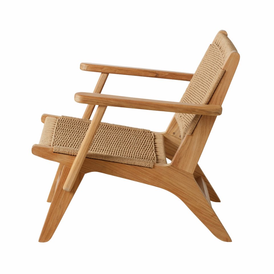 Rosso armchair in teak