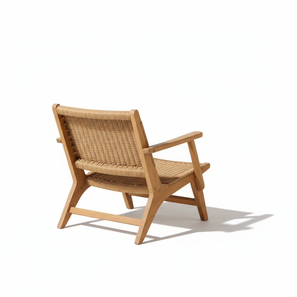 Rosso armchair in teak