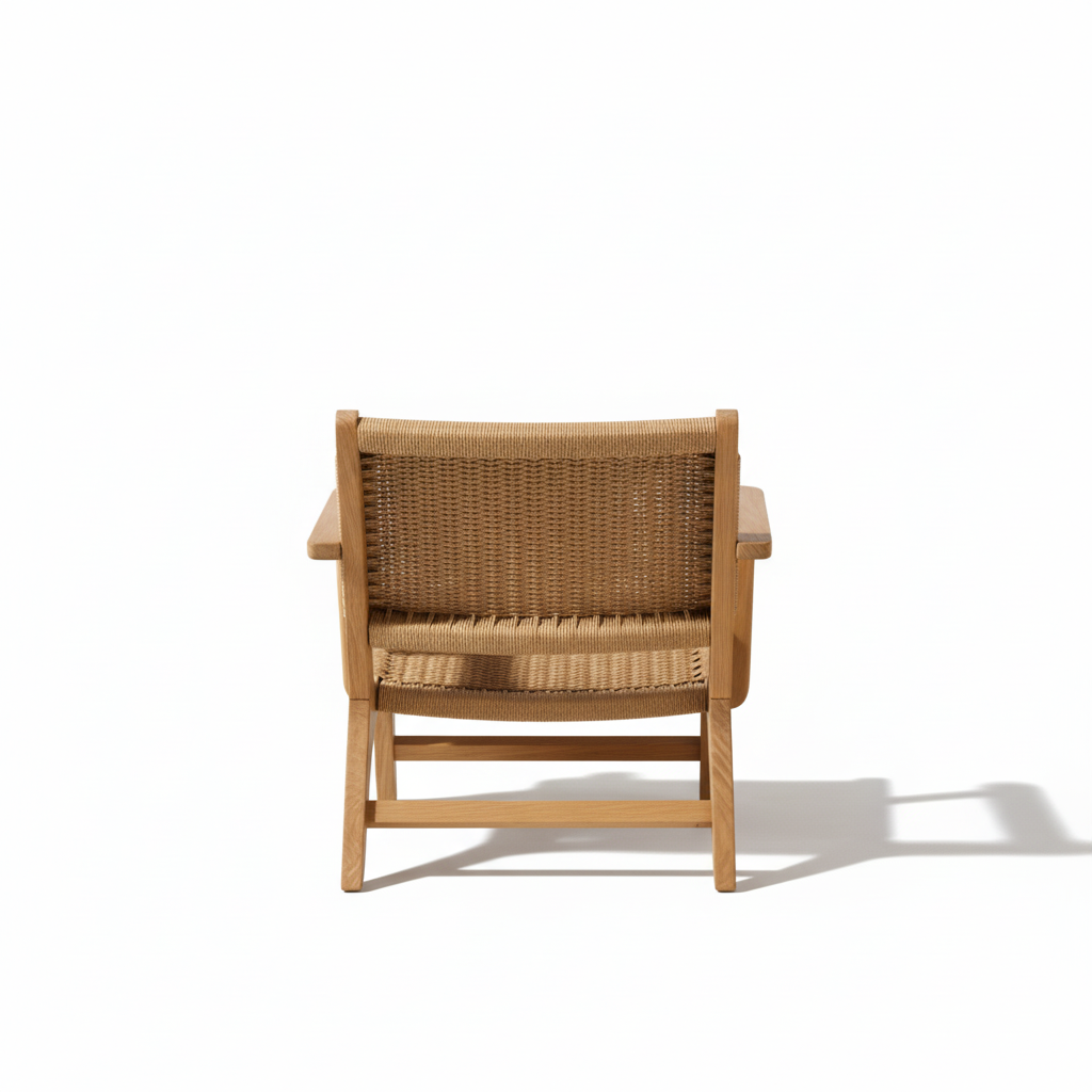 Rosso armchair in teak