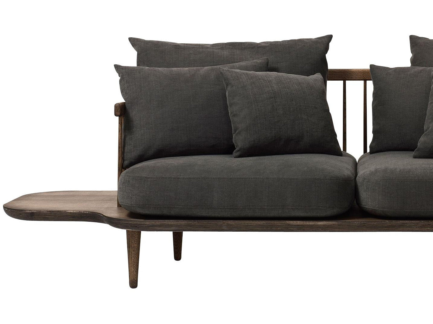 Bryne Winged Loveseat Sofa