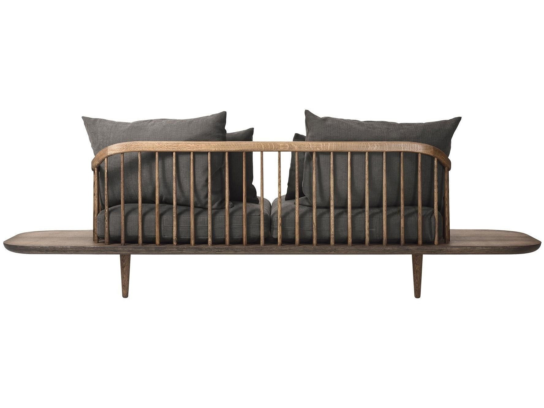 Bryne Winged Loveseat Sofa