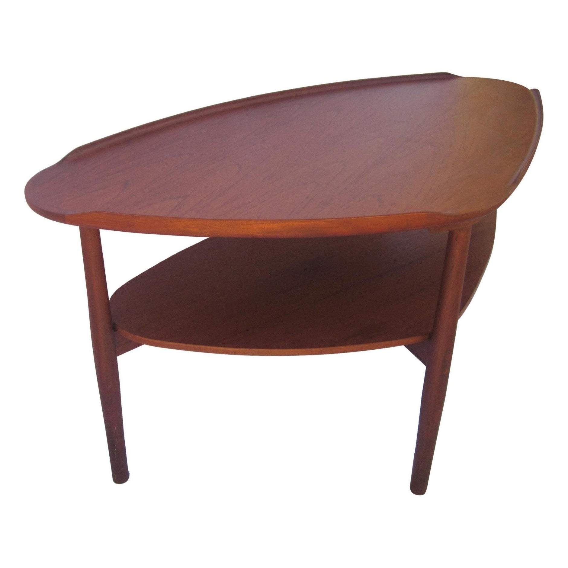 Burk Center Table in Teak