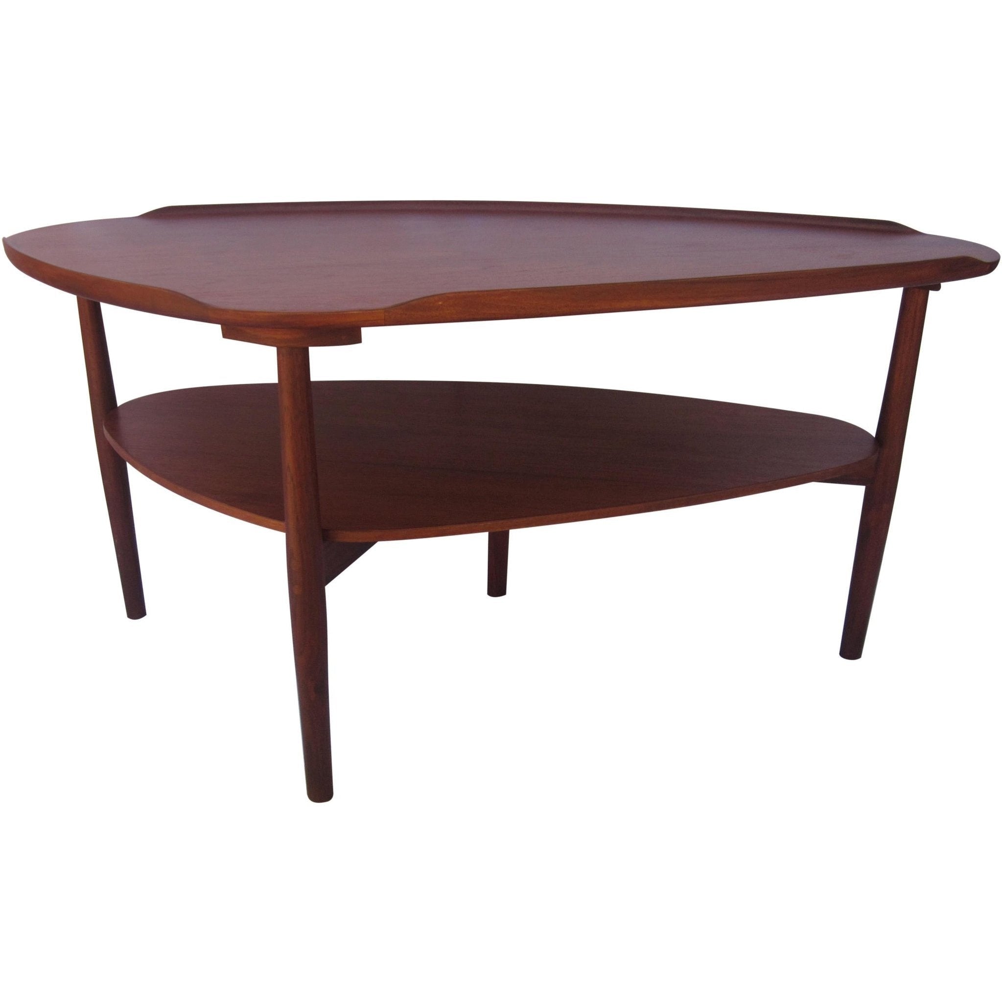 Burk Center Table in Teak