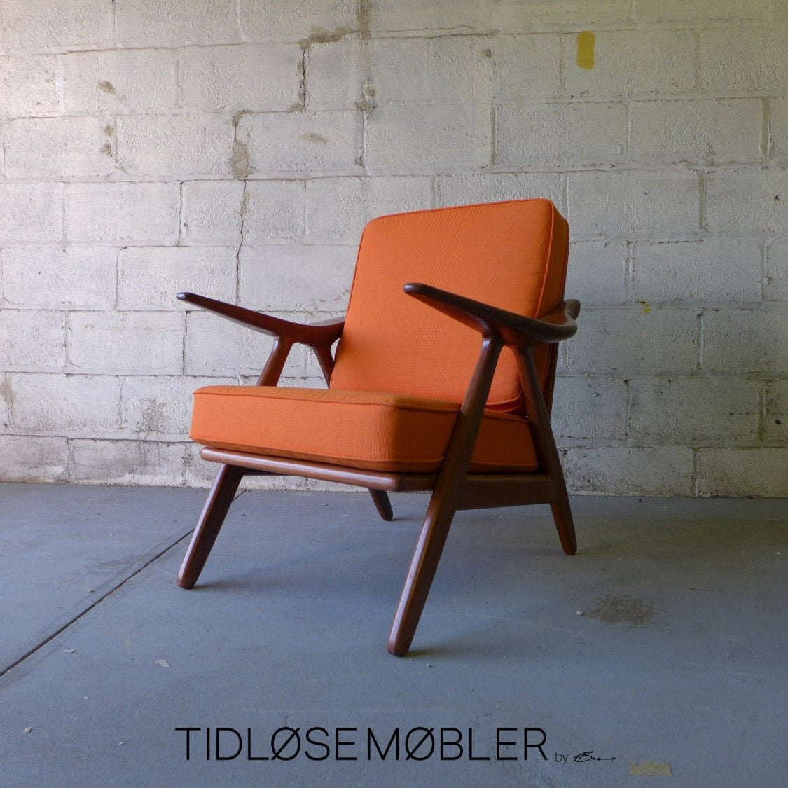 Bury Accent Chair in Teak