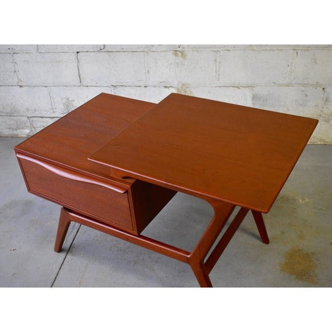 Duality Two - Tier Entryway Table in Teak