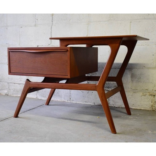 Duality Two - Tier Entryway Table in Teak
