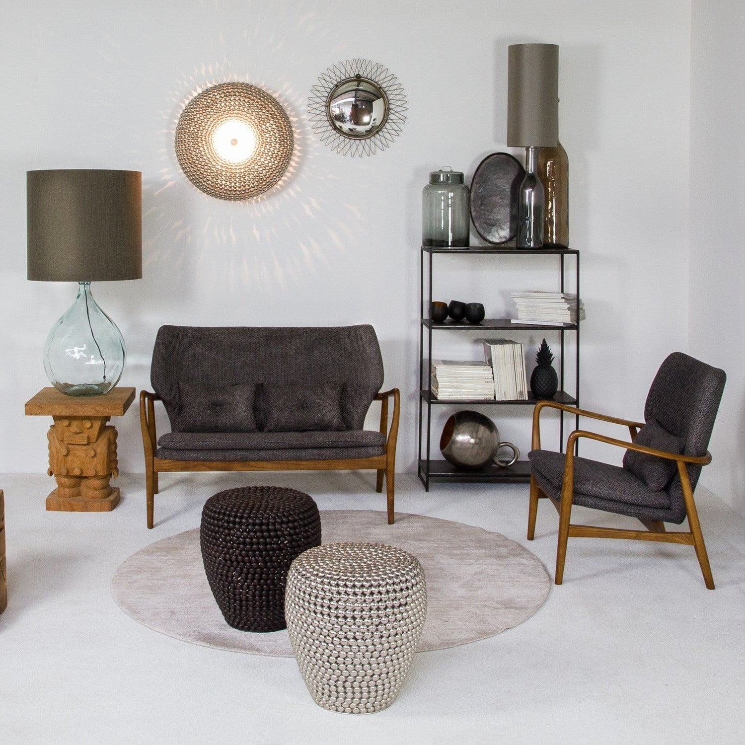 Gezellig 2 Seater Loveseat Sofa