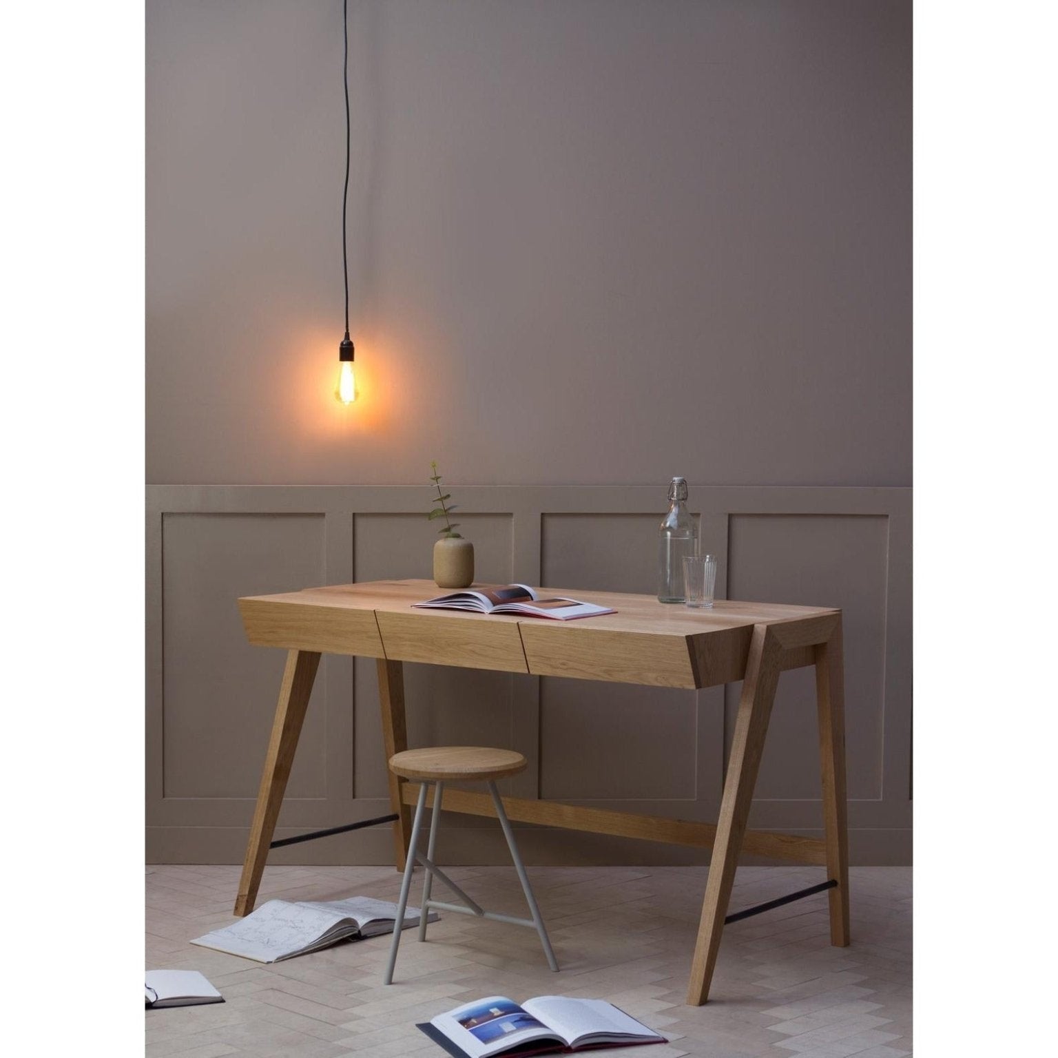 Jaspin Desk in Natural Oak
