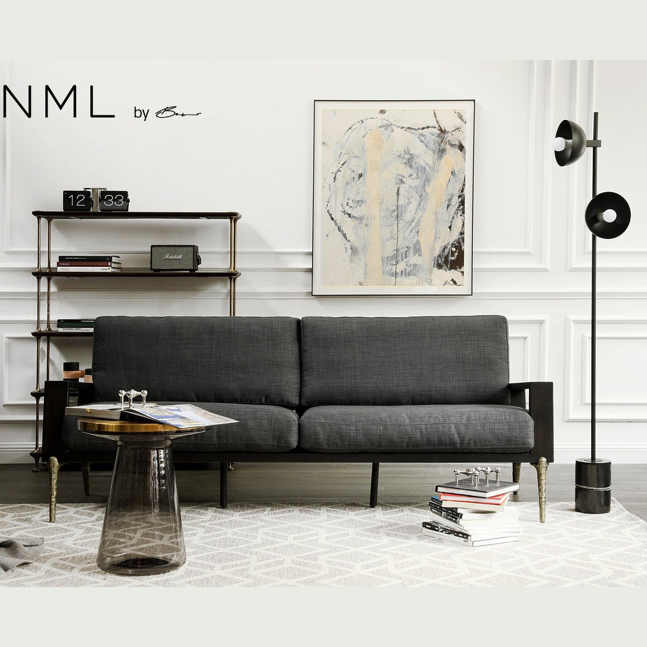 Katie Byrne Two Seater Sofa Love seat