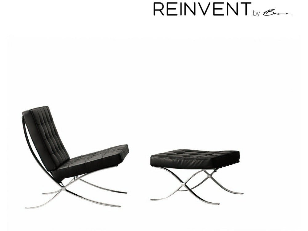 Lisbon Pavilion Chair and Ottoman