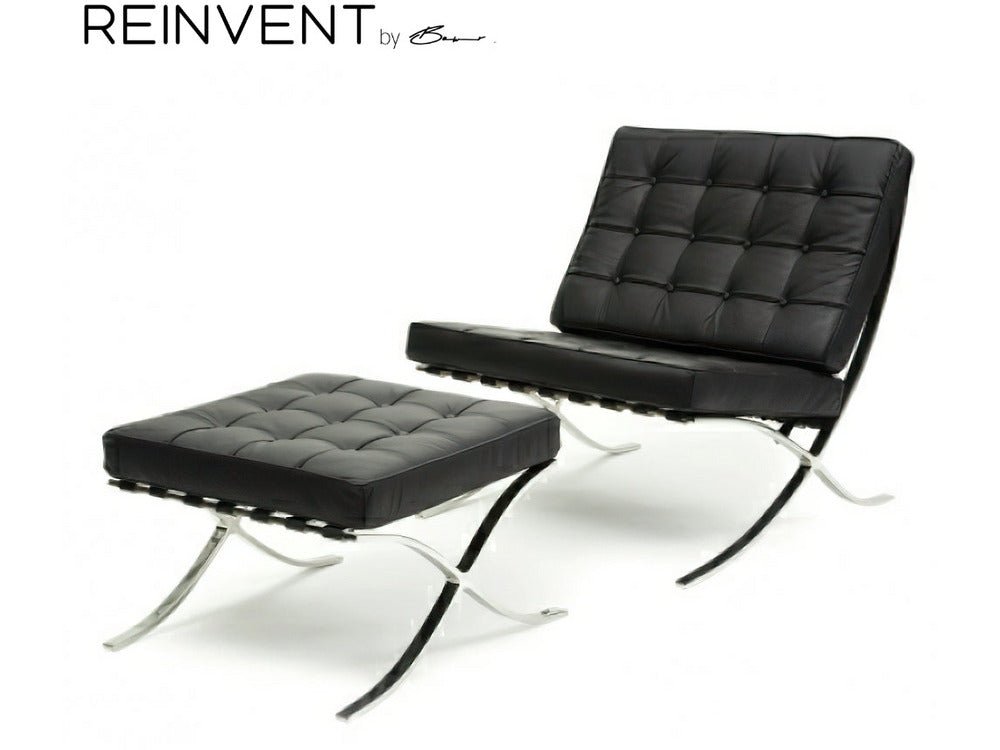 Lisbon Pavilion Chair and Ottoman