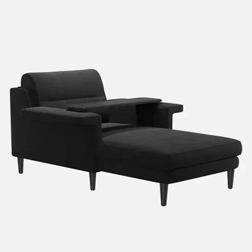 Luna lounge chair with tray