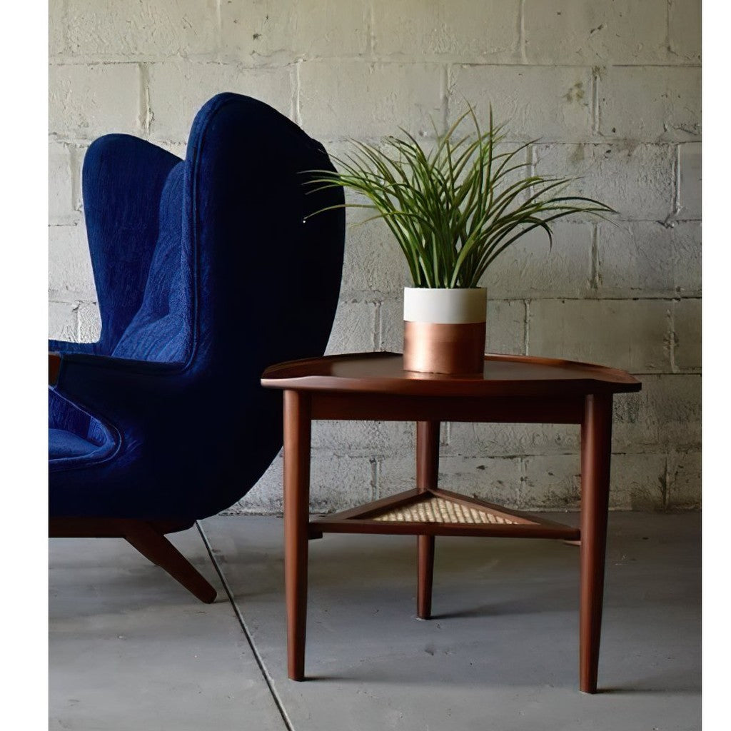 Petal Side Table in Teak