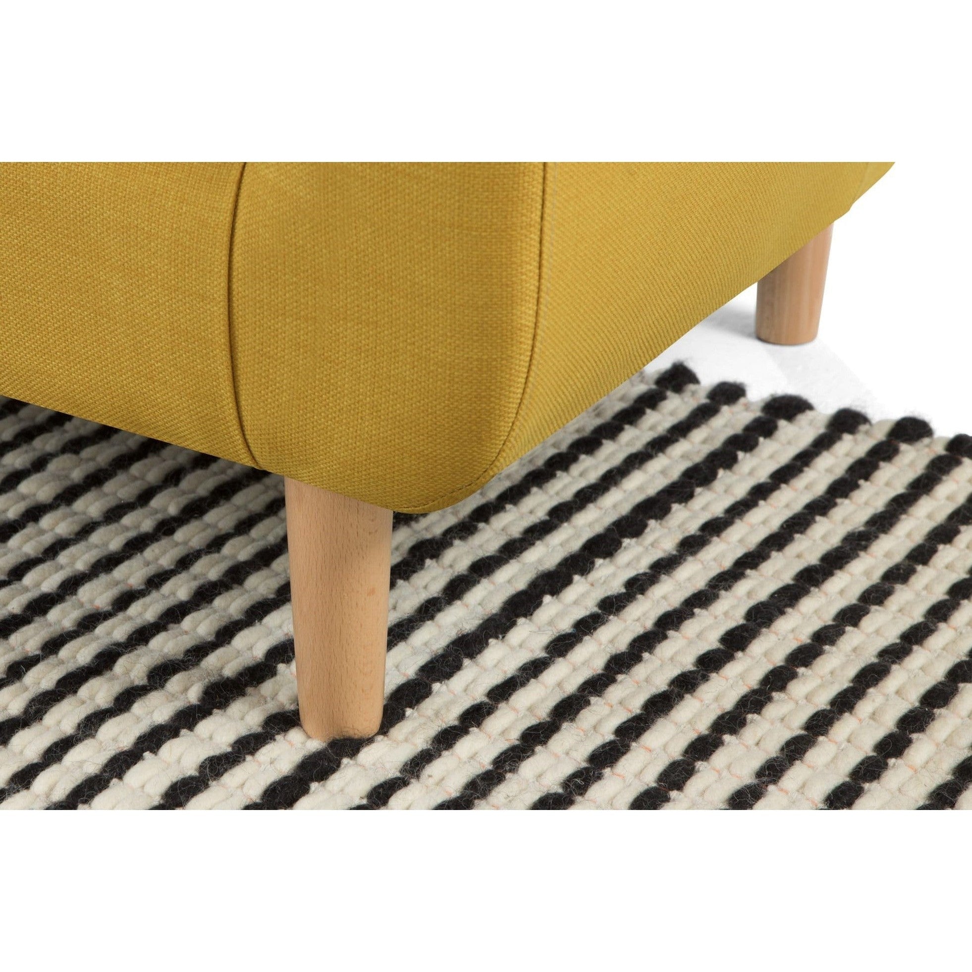 Rene Three Seater in light legs