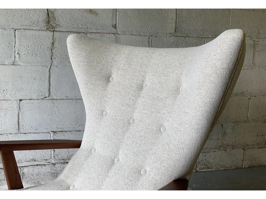 Skive Wingback Lounge Chair & Ottoman
