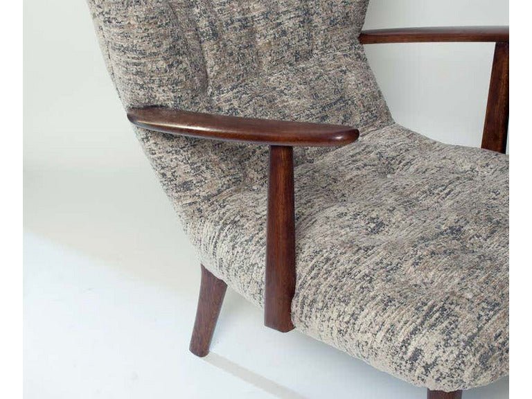 Skive Wingback Lounge Chair & Ottoman