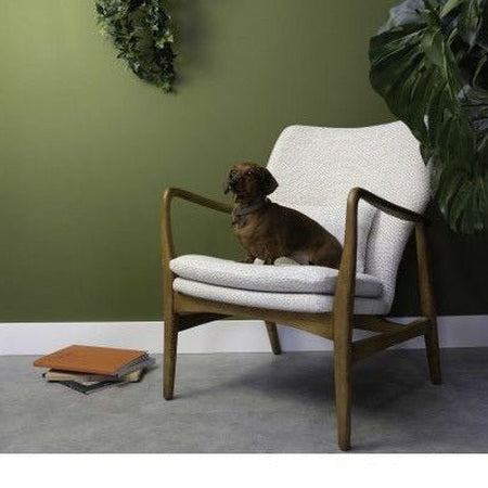 Spur Accent Chair in Teak