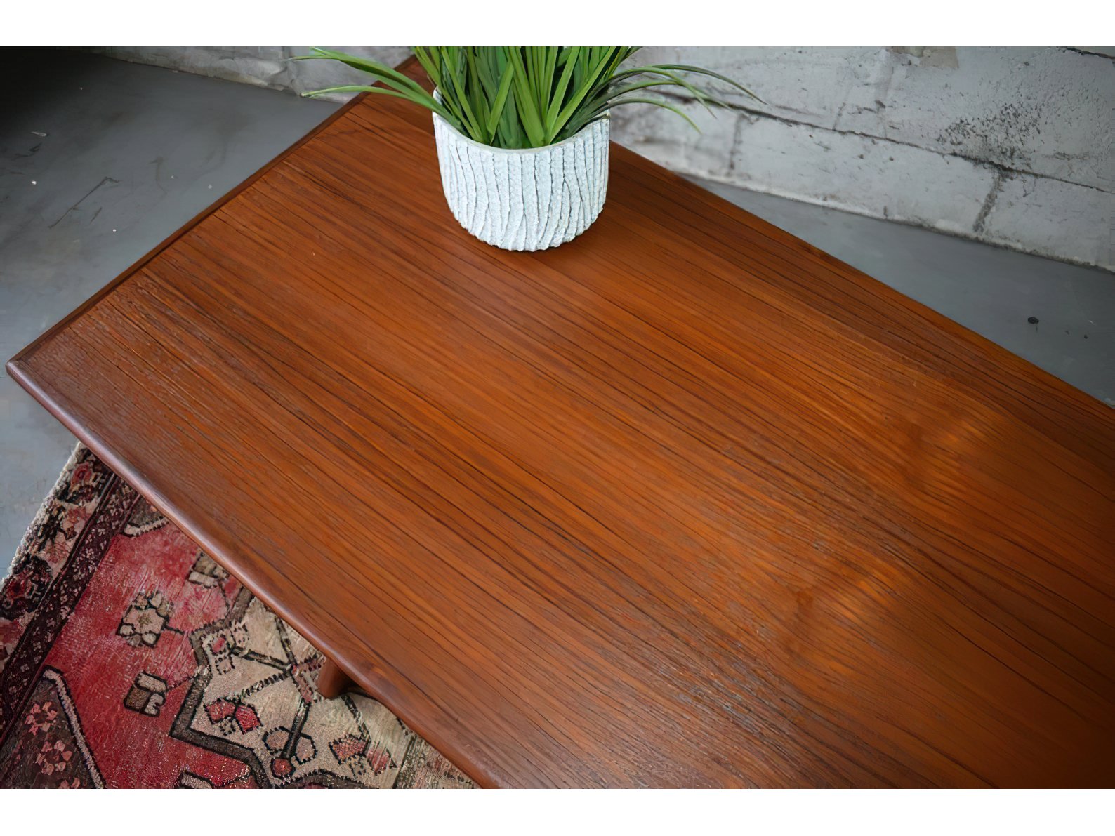 Xenia Center Table in Teak