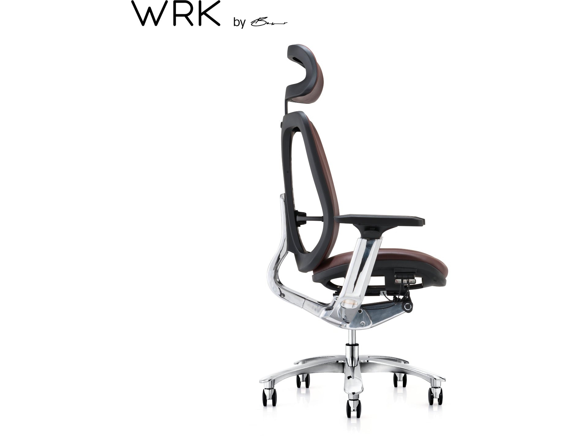 Jade Alder Ergonomic Chair in full Leather
