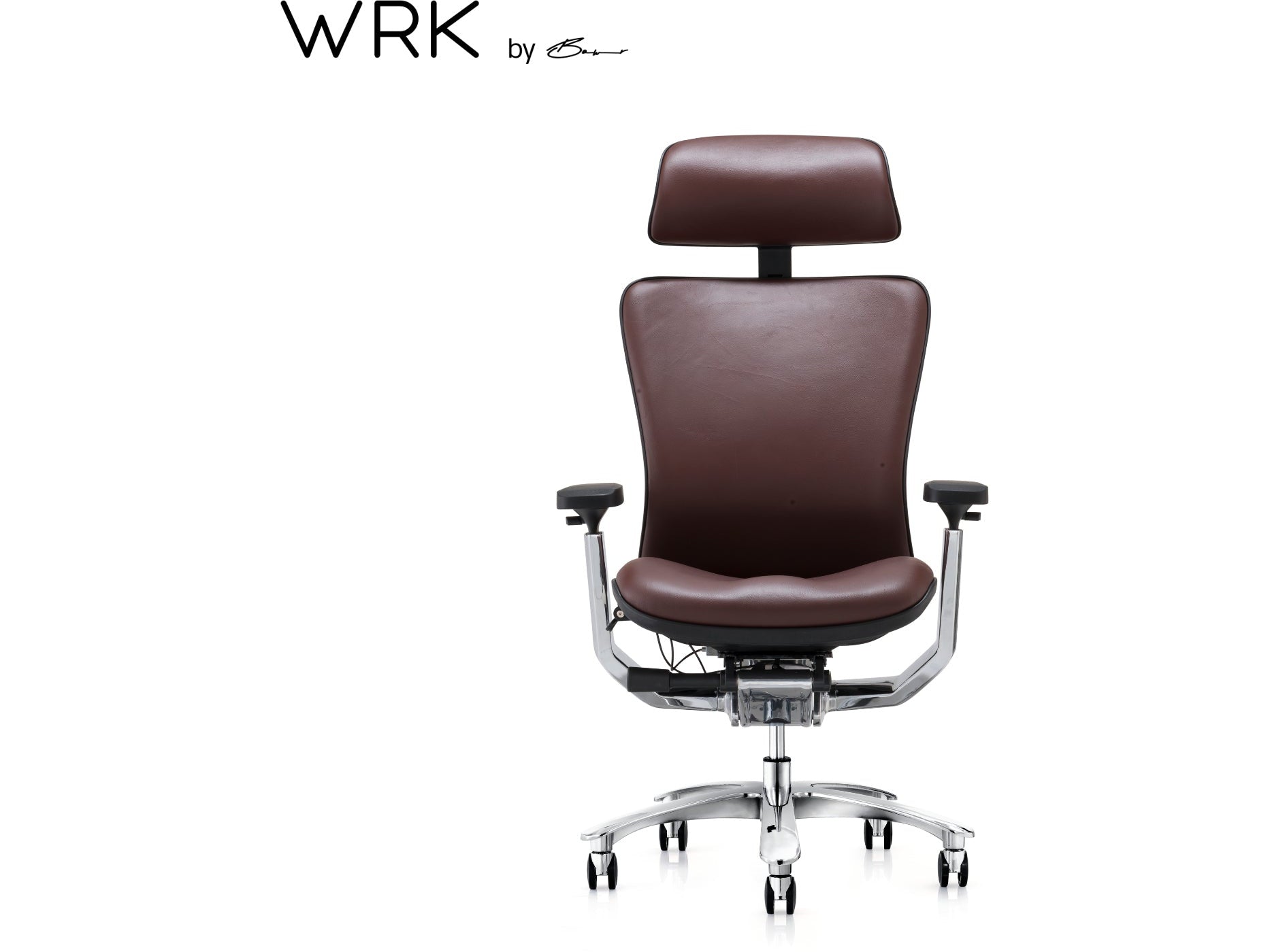 Jade Alder Ergonomic Chair in full Leather