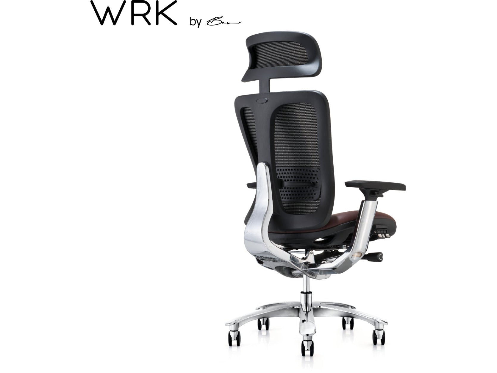 Jade Alder Ergonomic Chair in full Leather