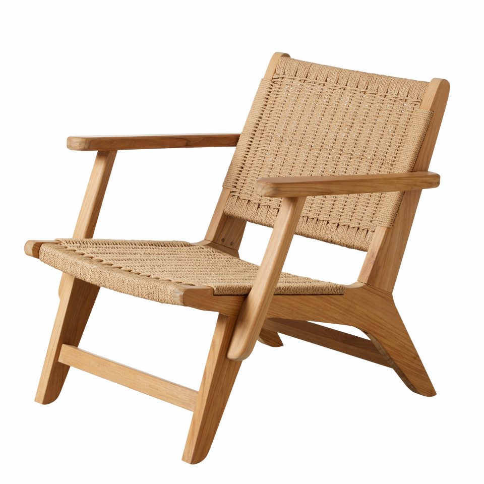 Rosso armchair in teak