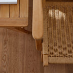 Rosso armchair in teak
