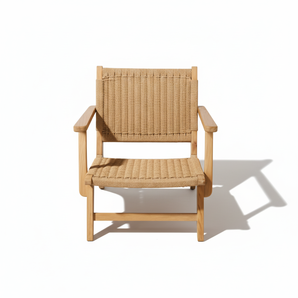 Rosso armchair in teak