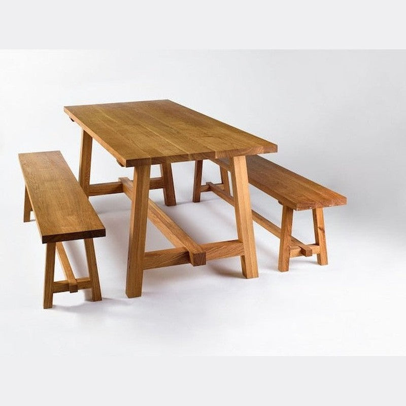 Alia bench dining set