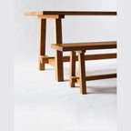 Alia bench dining set