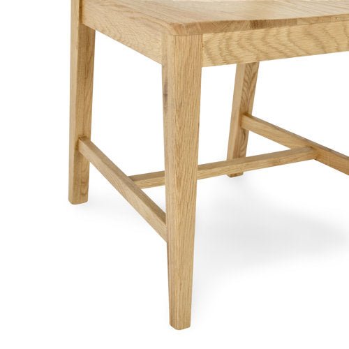 Ashley dining chair in oak