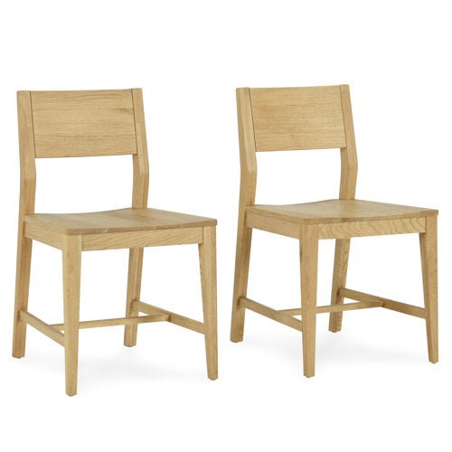 Ashley dining chair in oak