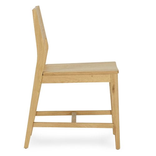 Ashley dining chair in oak