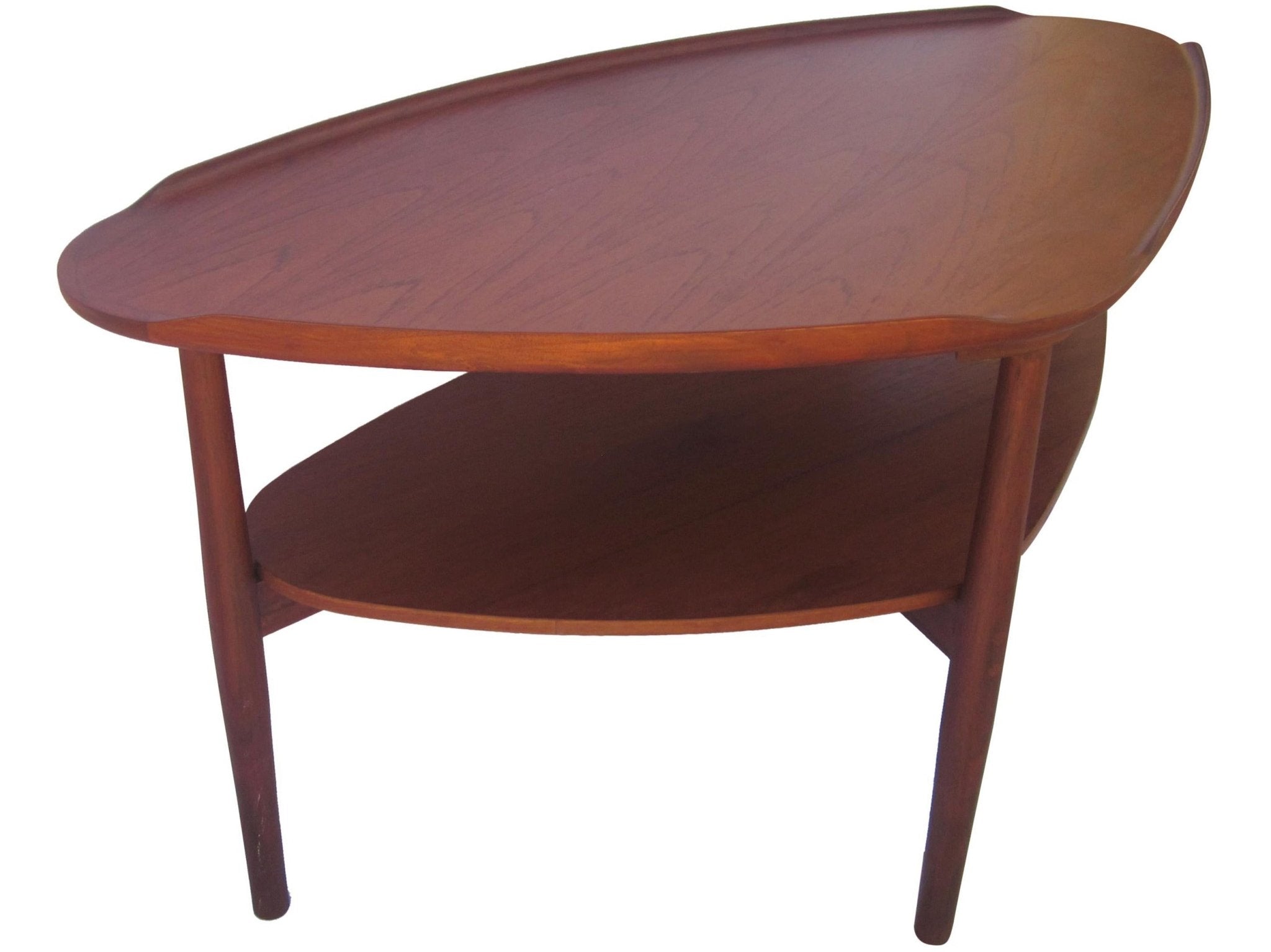 Burk Center Table in Teak