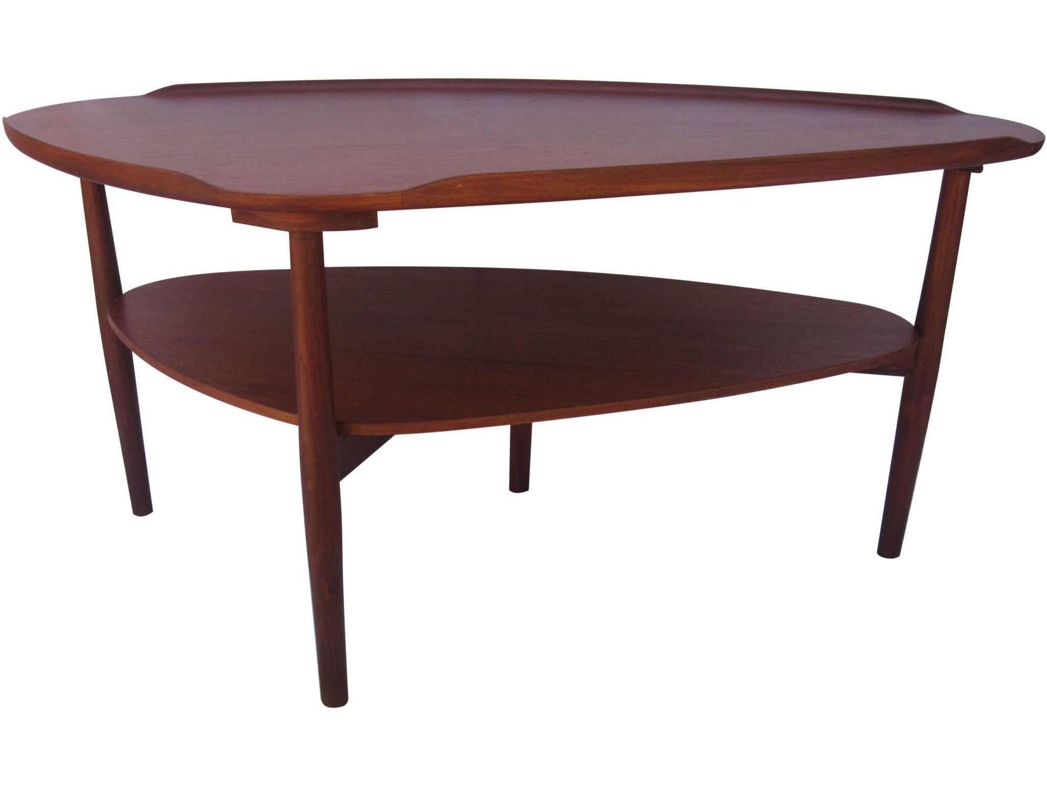 Burk Center Table in Teak