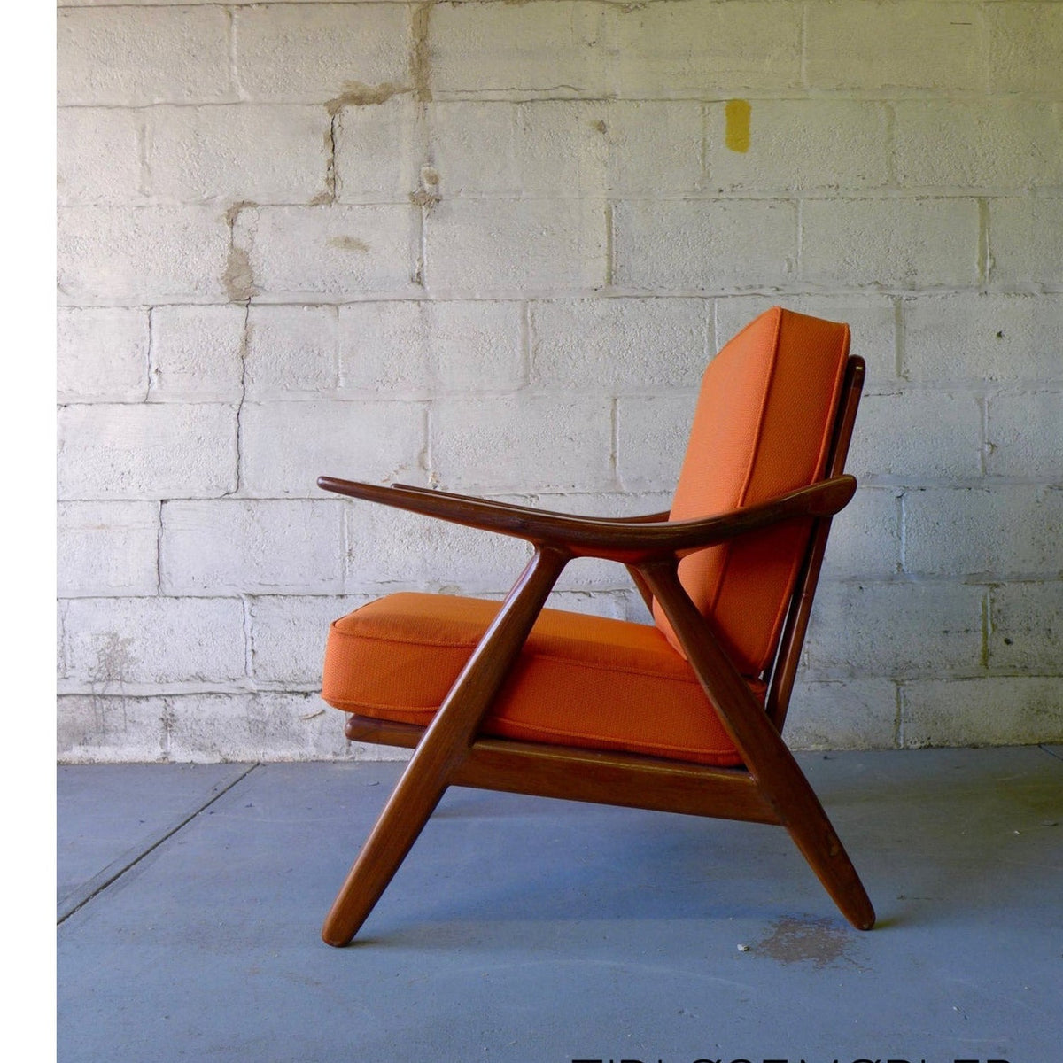 Bury Accent Chair in Teak