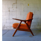 Bury Accent Chair in Teak