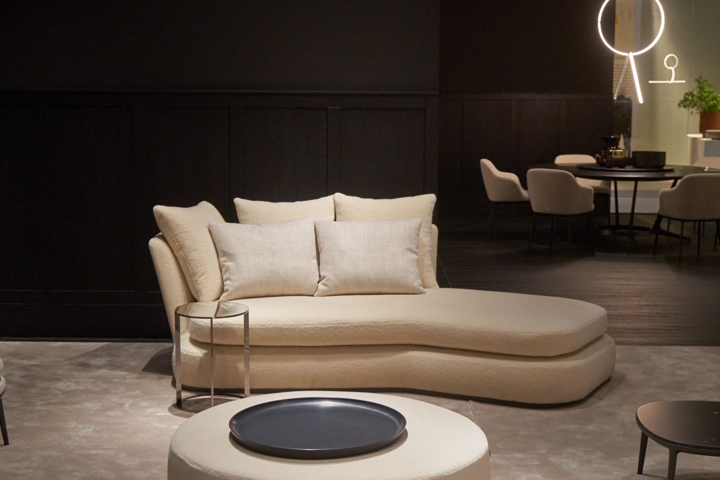Copper sofa