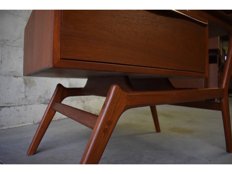 Duality Two - Tier Entryway Table in Teak