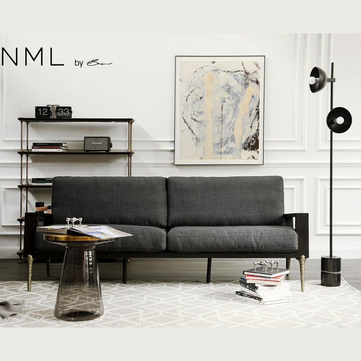 Katie Byrne Two Seater Sofa Love seat