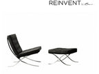 Lisbon Pavilion Chair and Ottoman