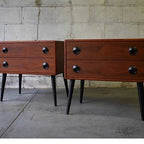 Looking At You Nightstand / Side Table in Teak