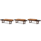 Lopi bench in burnt