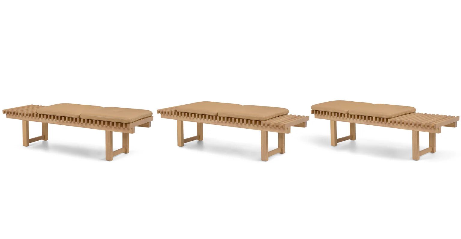 Lopi bench in tan