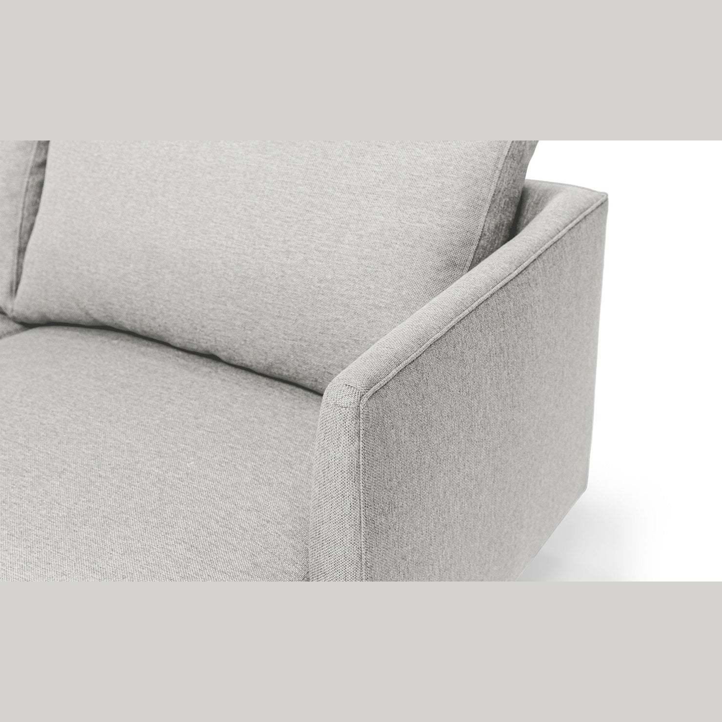 Manoa 3 seater sofa in dark legs