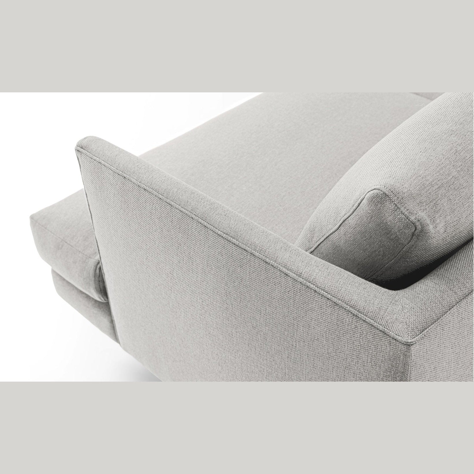 Manoa 3 seater sofa in dark legs