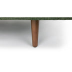 Manoa 3 seater sofa in natural legs