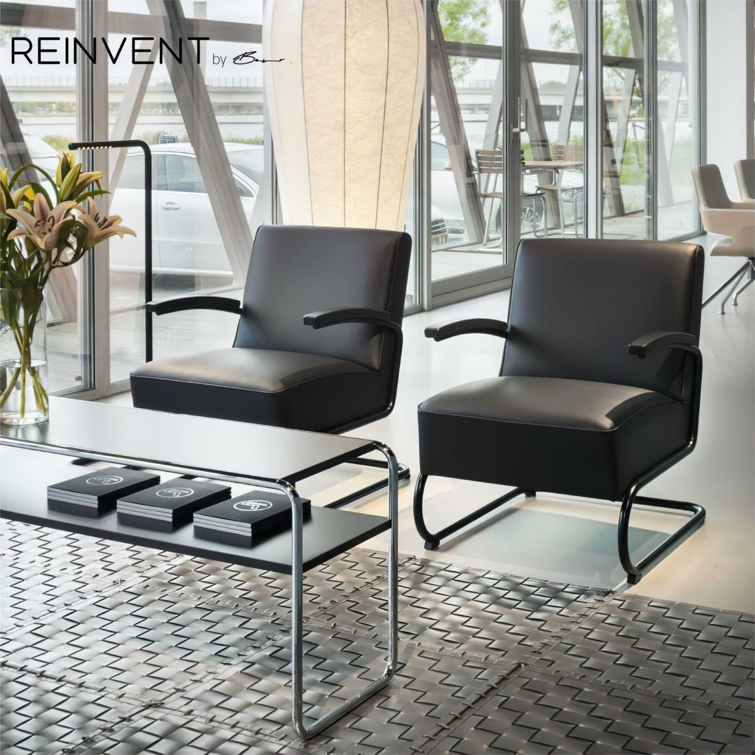 Maria Lange Cantilever Lounge Chair