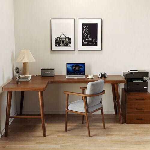 Mulberry L desk