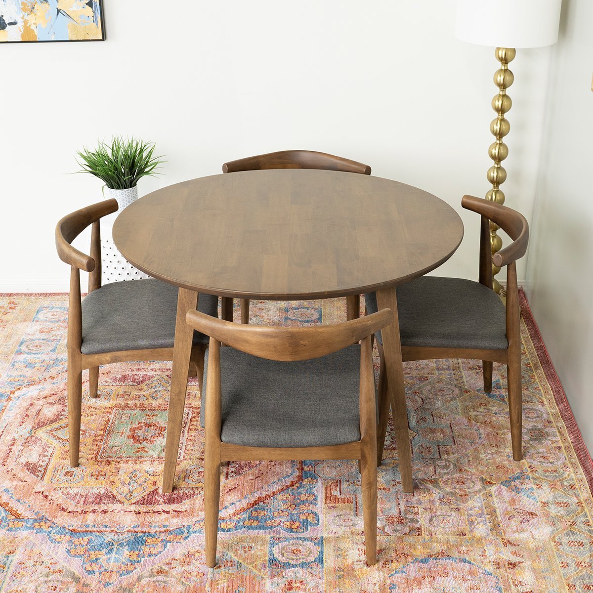 Norse circular dining set